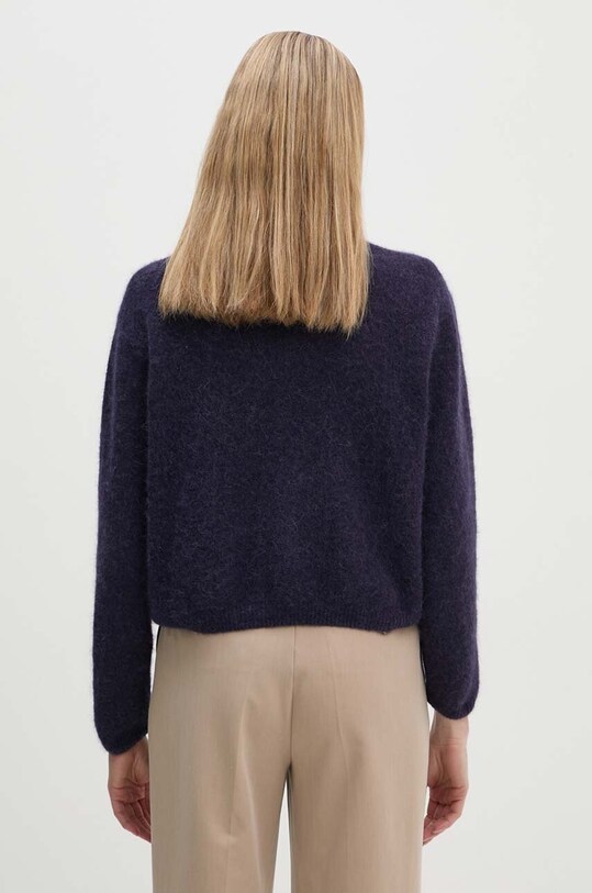 Îmbrăcăminte American Vintage cardigan din lana VITO19EH24 violet