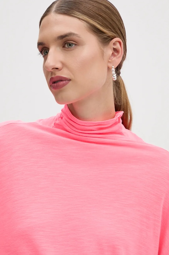 American Vintage t-shirt JAC02BVH24 różowy AW24