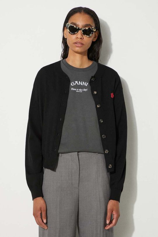 Бавовняний кардиган Kenzo Rws Boke Crest Crewneck Cardi