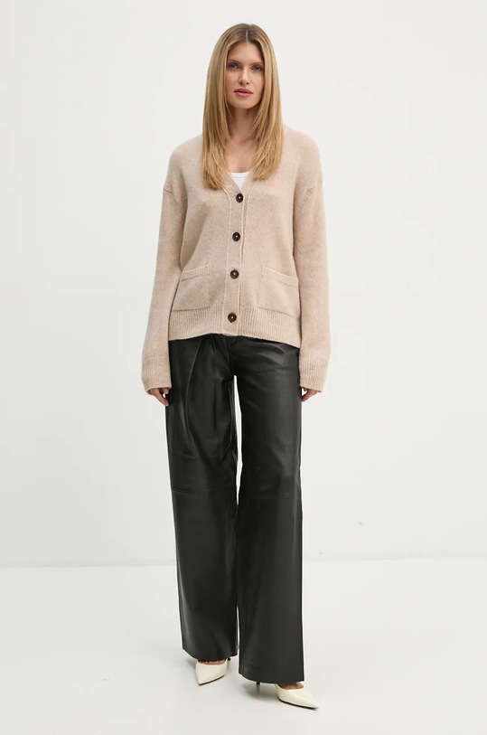 Marc O'Polo cardigan din lana 408612161277 bej AW24