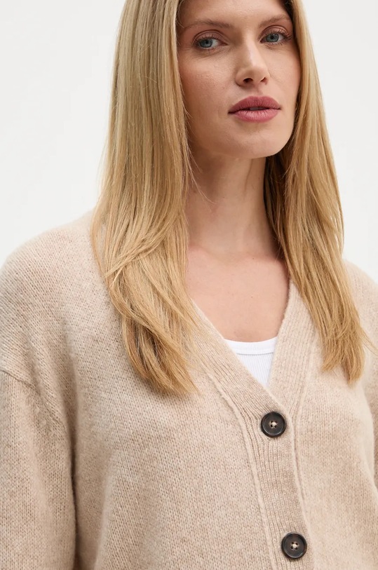 Marc O'Polo cardigan din lana bej 408612161277