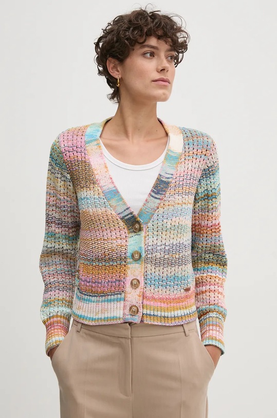 Kardigan Pepe Jeans INDIA CARDIGAN středně silná vícebarevná PL702162