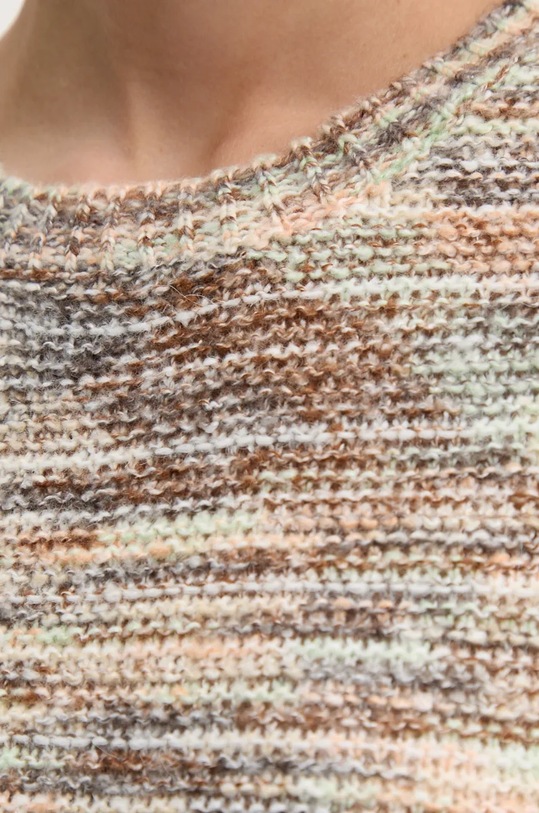 Svetr z vlněné směsi Pepe Jeans HINDY PL702187 béžová