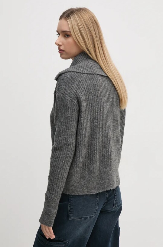 Îmbrăcăminte Pepe Jeans cardigan din amestec de lana IRMA CARDIGAN PL702189 gri