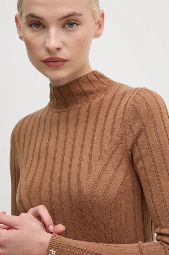Пуловер Pepe Jeans IZABEL TURTLENECK бежов PL702224