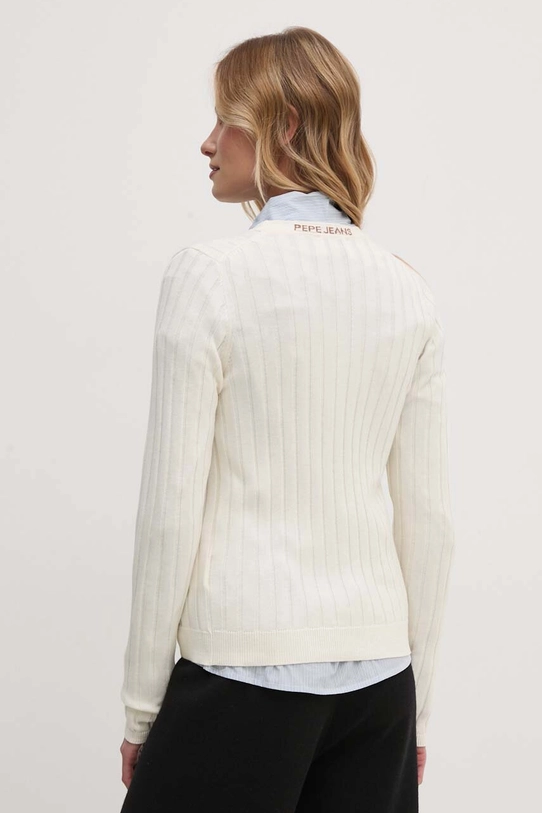 Odzież Pepe Jeans kardigan IZABEL CARDIGAN PL702225 beżowy