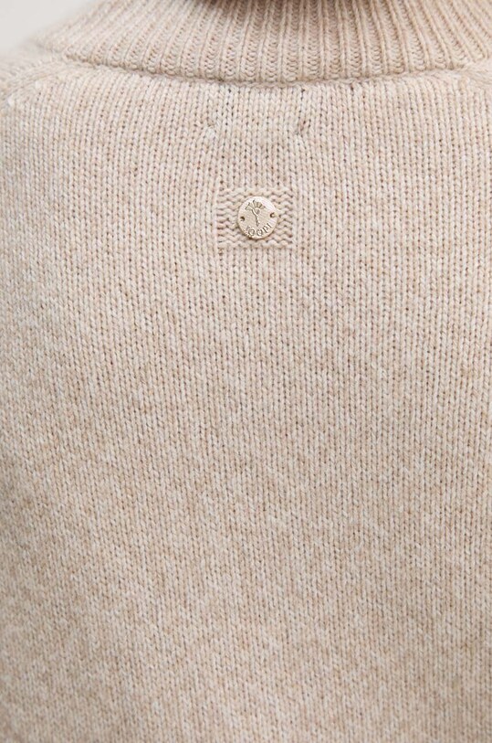 Joop! sweter z domieszką wełny 30043951 beżowy