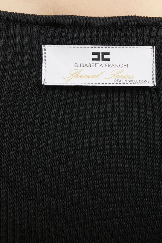 Elisabetta Franchi kardigan MK06M47E2 czarny