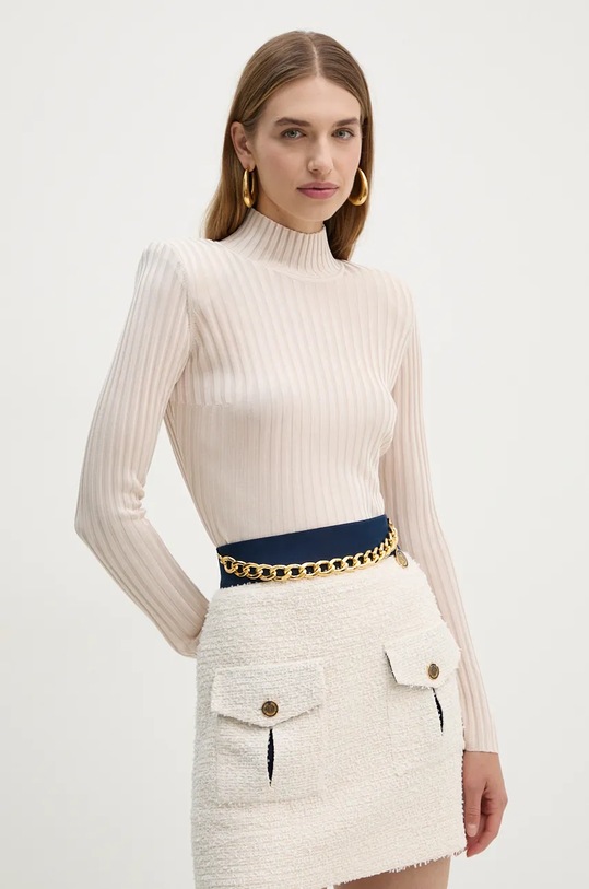 Светр Elisabetta Franchi інші бежевий MK15S47E2