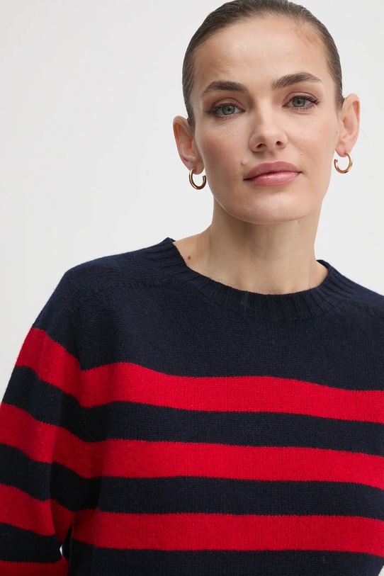 Barbour maglione in lana Barbour x Alexa Chung blu navy LKN1607