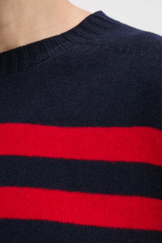 Barbour maglione in lana Barbour x Alexa Chung LKN1607 blu navy