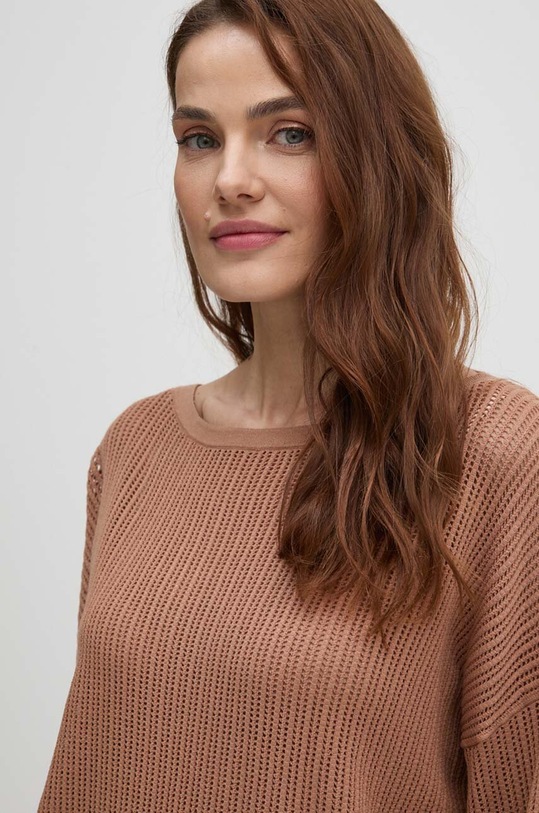 Oblečení Svetr Sisley 17Q3M104X hnědá