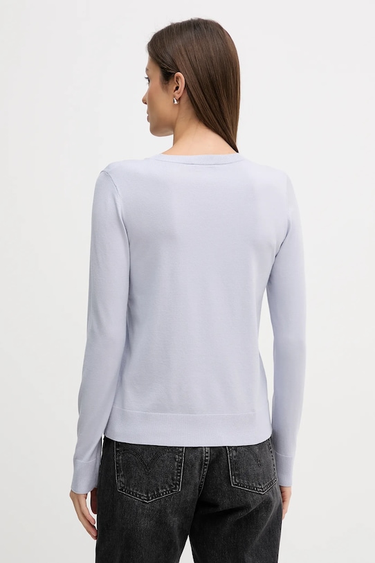 Odzież Sisley sweter 17Q3M100F fioletowy