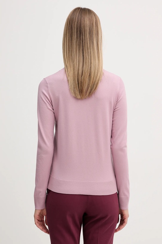 Odzież Sisley sweter 17Q3M100F różowy