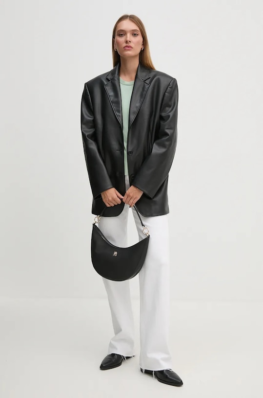 Свитер Sisley 17Q3M100F зелёный SS25