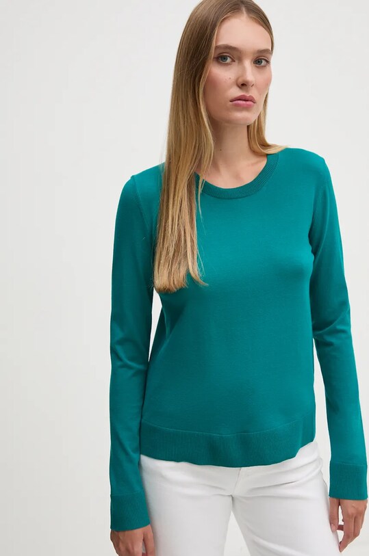 Свитер Sisley остальные зелёный 17Q3M100F