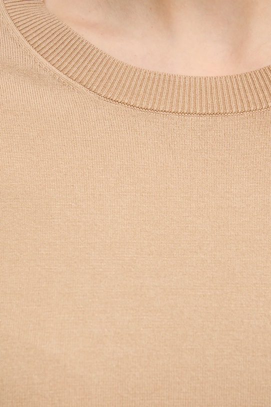 Sisley sweter 17Q3M100F beżowy