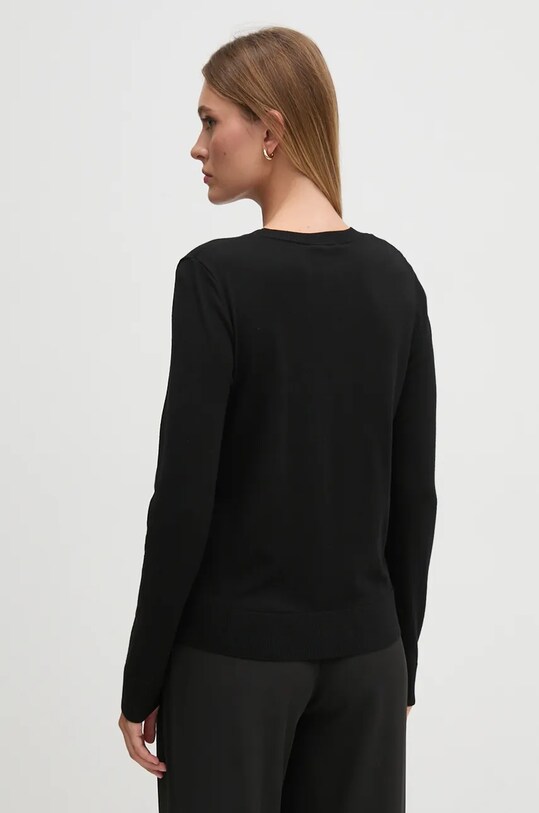 Ρούχα Πουλόβερ Sisley 17Q3M100F μαύρο