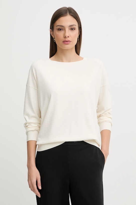 Sisley sweter beżowy 17Q3M103J