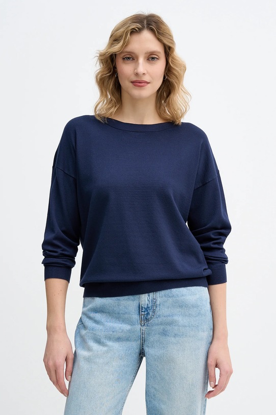 Pulover Sisley mornarsko modra 17Q3M103J