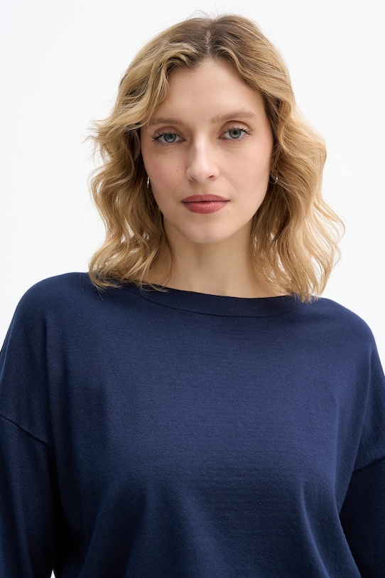 Pulover Sisley mornarsko modra 17Q3M103J