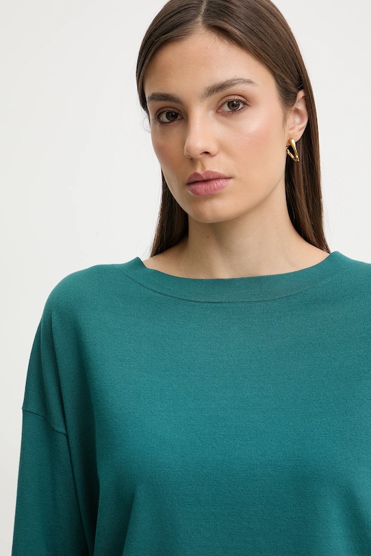 Sisley sweter turkusowy 17Q3M103J