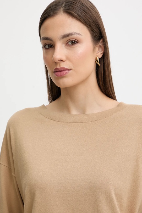 Sisley sweter brązowy 17Q3M103J