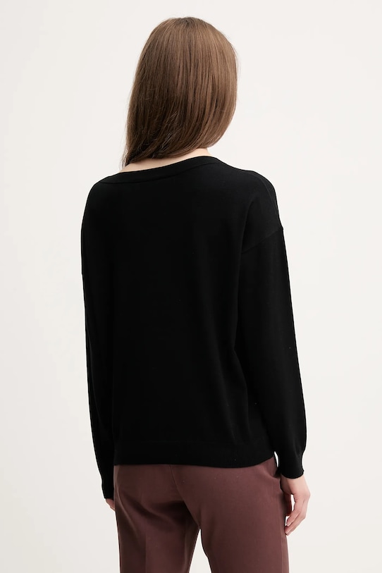 Îmbrăcăminte Sisley pulover 17Q3M103J negru