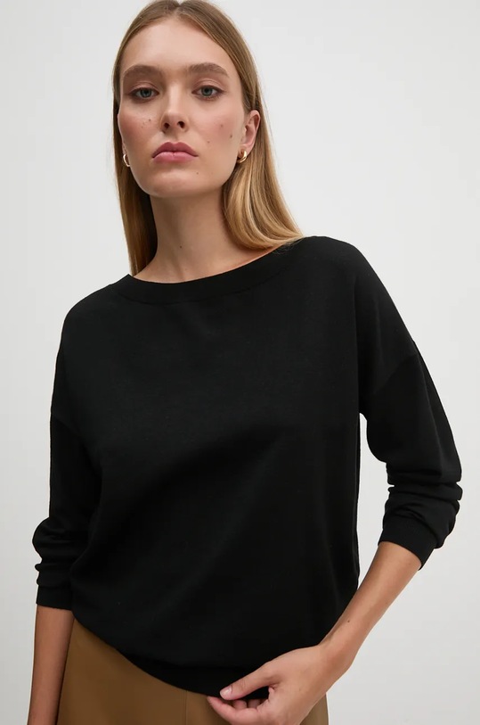 Sisley pulover negru 17Q3M103J