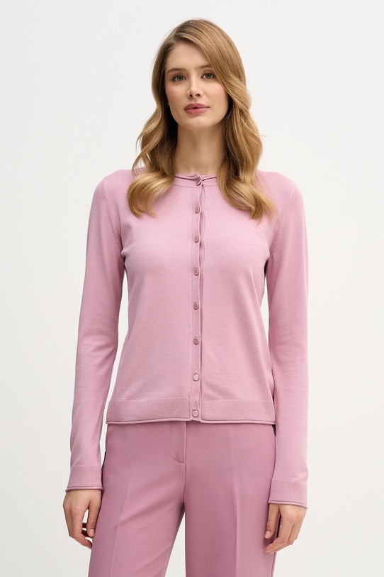 Sisley kardigan pozostałe różowy 17Q3M5203