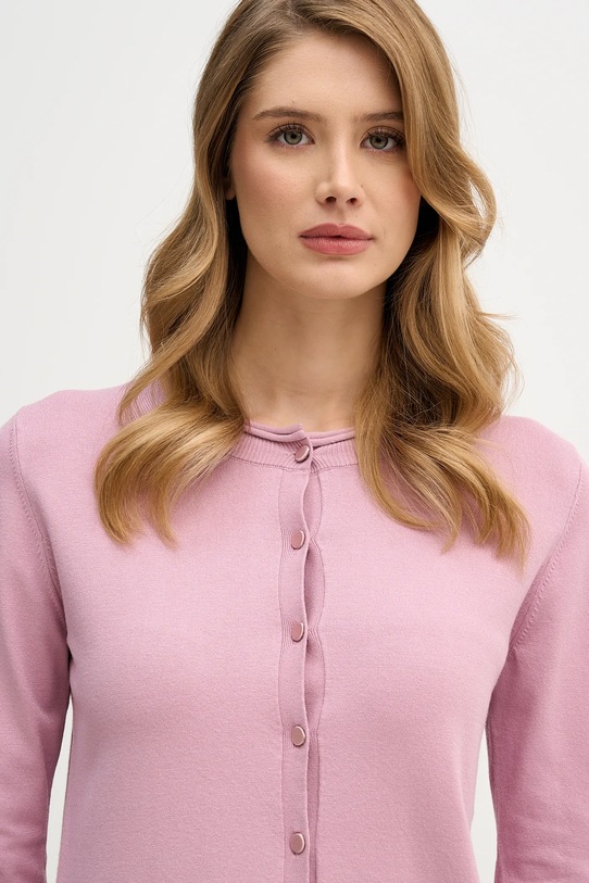 Sisley kardigan różowy 17Q3M5203