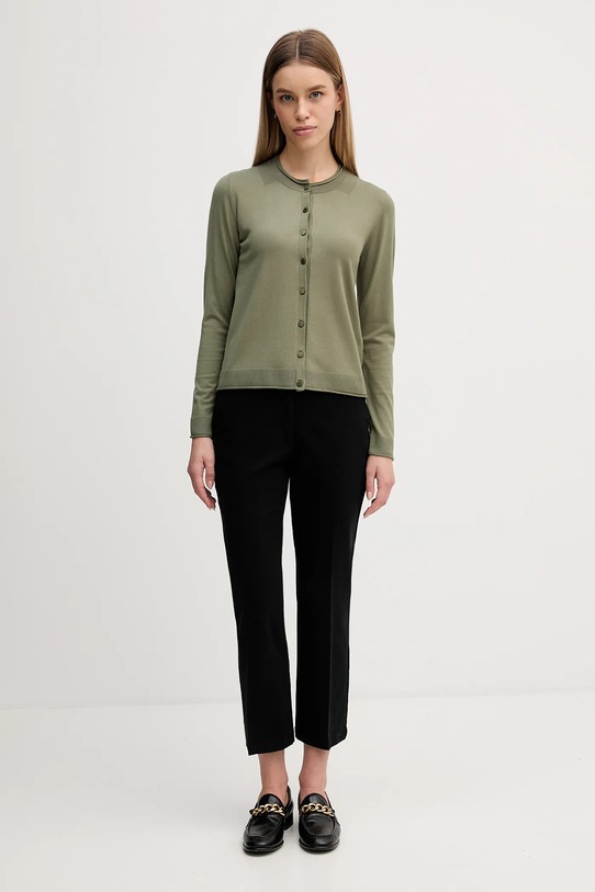 Sisley kardigan 17Q3M5203 zielony AW25