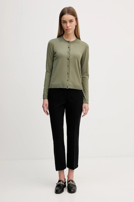 Sisley kardigan 17Q3M5203 zielony AW25