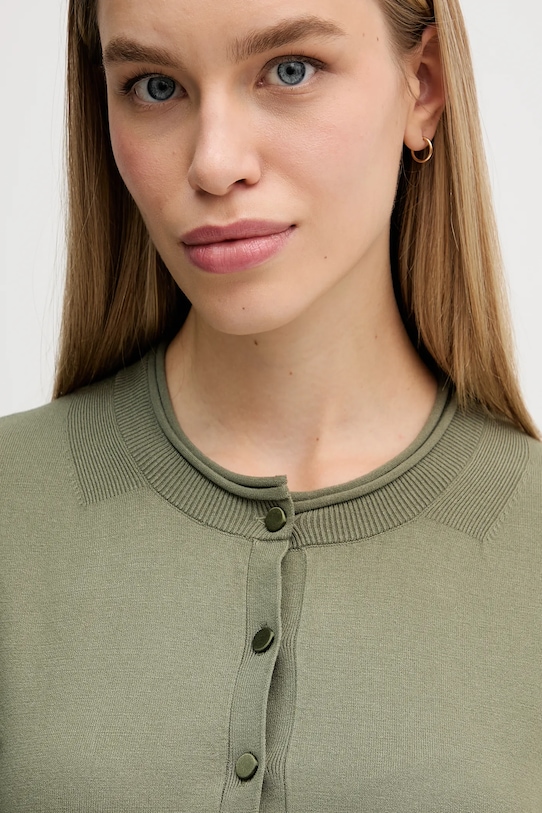 Sisley kardigan zielony 17Q3M5203