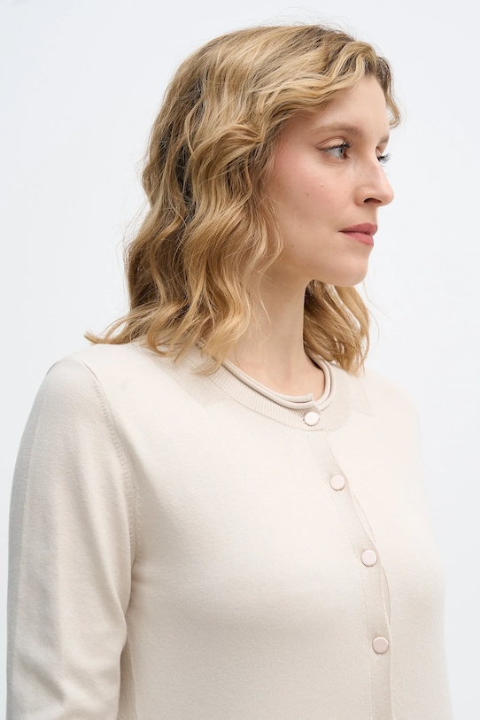 Sisley kardigan beżowy 17Q3M5203