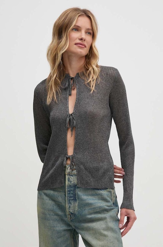 Sisley sweter melanż szary 1034M500L