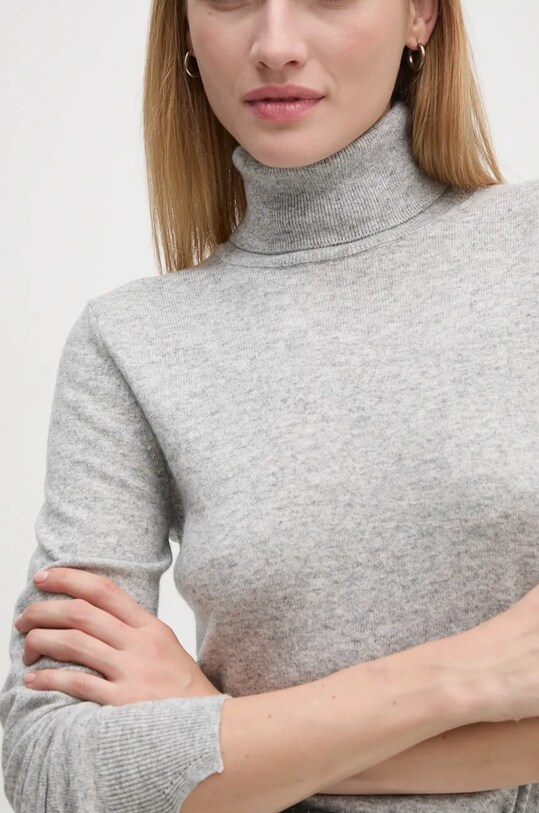Sisley pulover din amestec de lana 102HM2174 gri