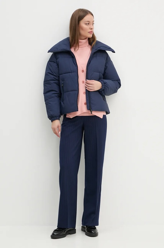 Свитер с примесью шерсти Sisley 102HM2174 оранжевый AW24