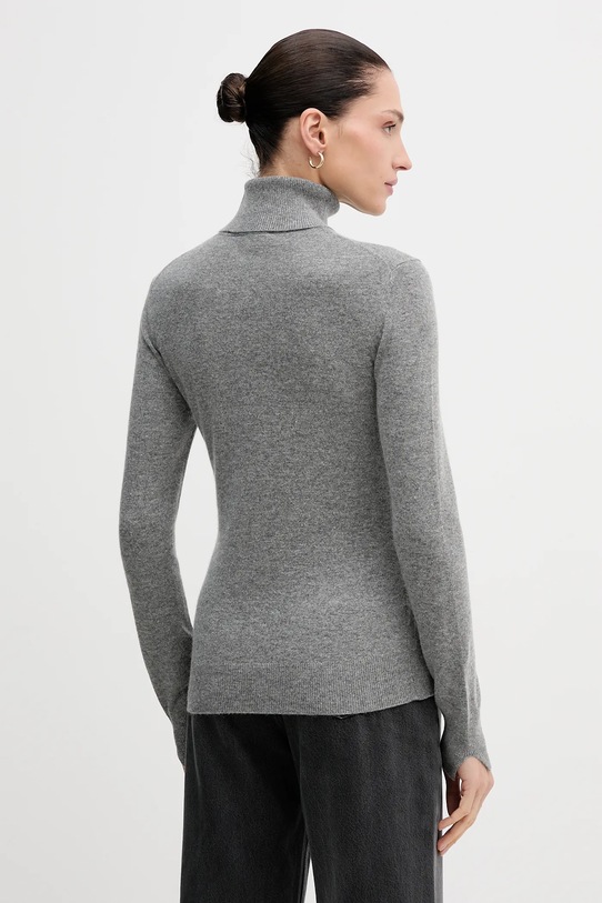Odzież Sisley sweter z domieszką wełny 102HM2174 szary