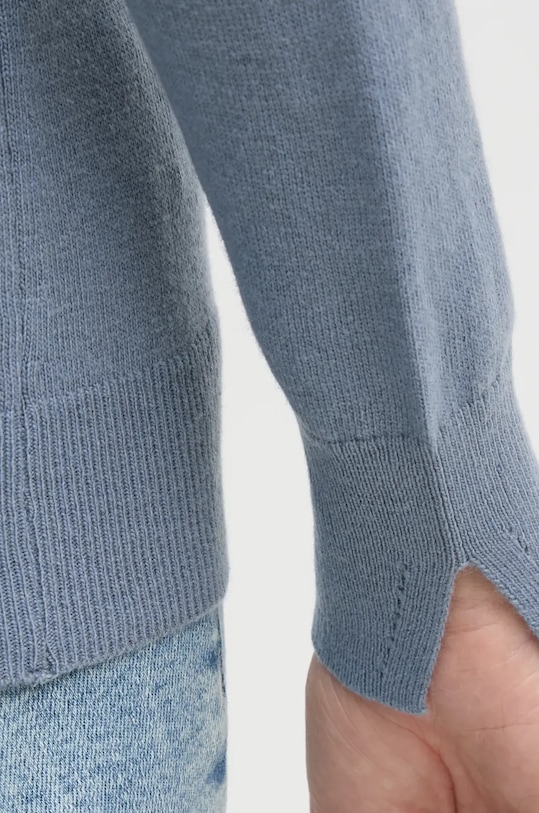 Свитер с примесью шерсти Sisley 102HM2174 голубой