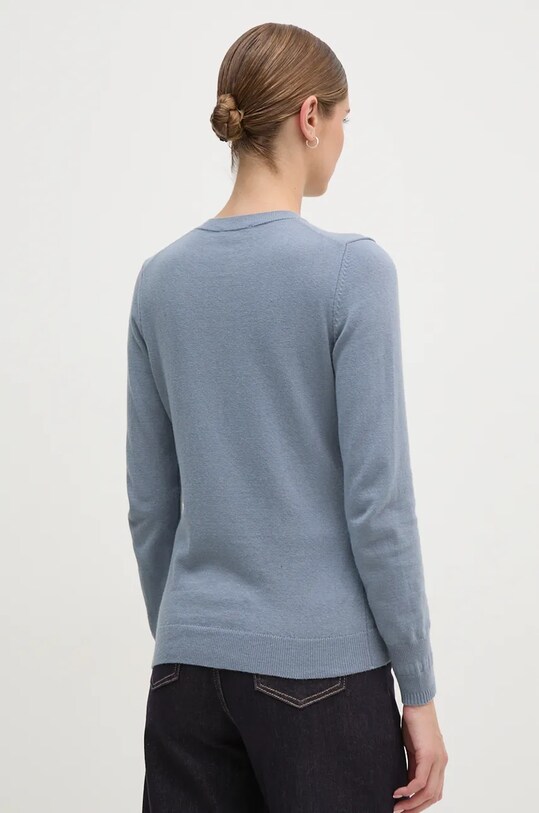 Oblečení Svetr s příměsí vlny Sisley 102HM5237 modrá
