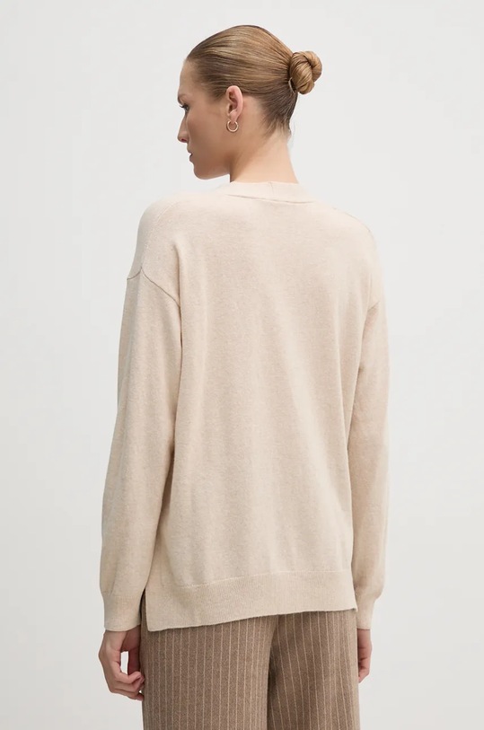 Odjeća Kardigan s primjesom kašmira Sisley 102HM601Z bež