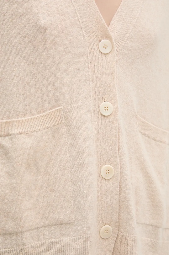 Kardigan s primjesom kašmira Sisley 102HM601Z bež