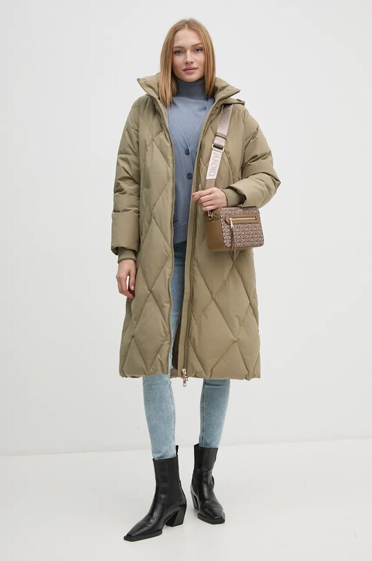 Sisley kardigan z domieszką kaszmiru 102HM601Z niebieski AW24