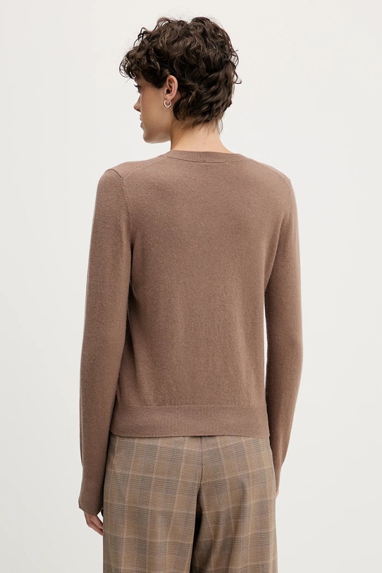 Odzież Sisley sweter 102HM100F brązowy