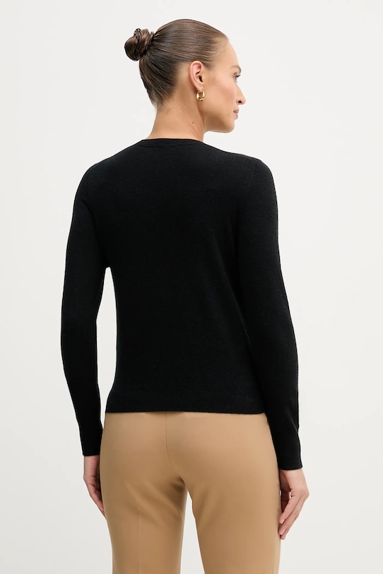 Odzież Sisley sweter 102HM100F czarny