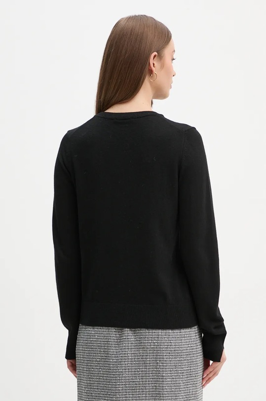 Oblečení Svetr z vlněné směsi Sisley 102HM100F černá