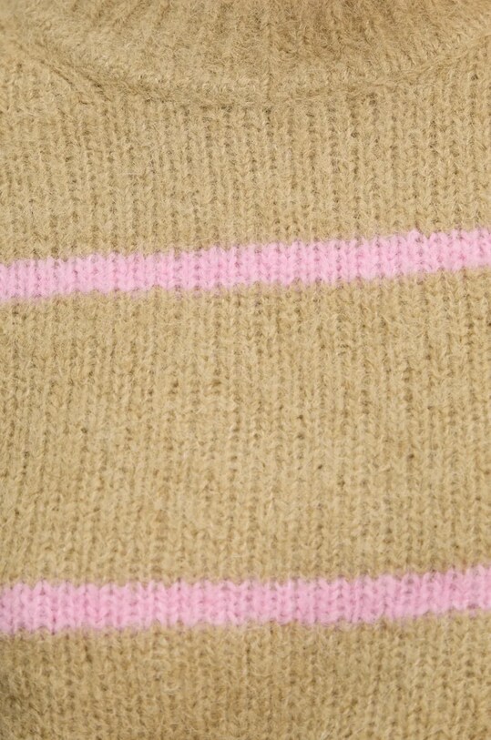 Vlnený sveter Samsoe Samsoe SAJOAN F24300052 béžová