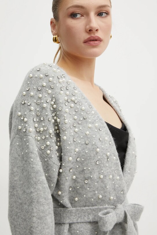 Vlněný svetr Marciano Guess SIBILLA šedá 4BGR13.5786Z