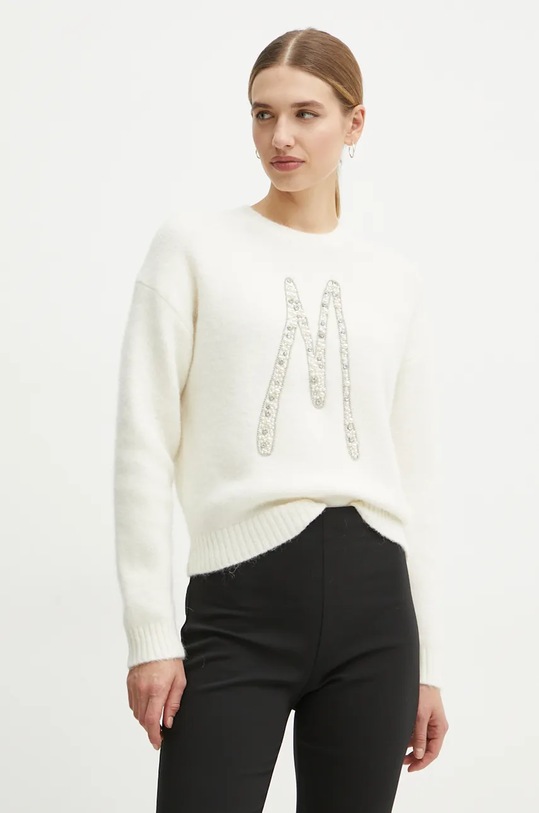 Шерстяной свитер Marciano Guess SIBILLA бежевый 4BGR15.5786Z